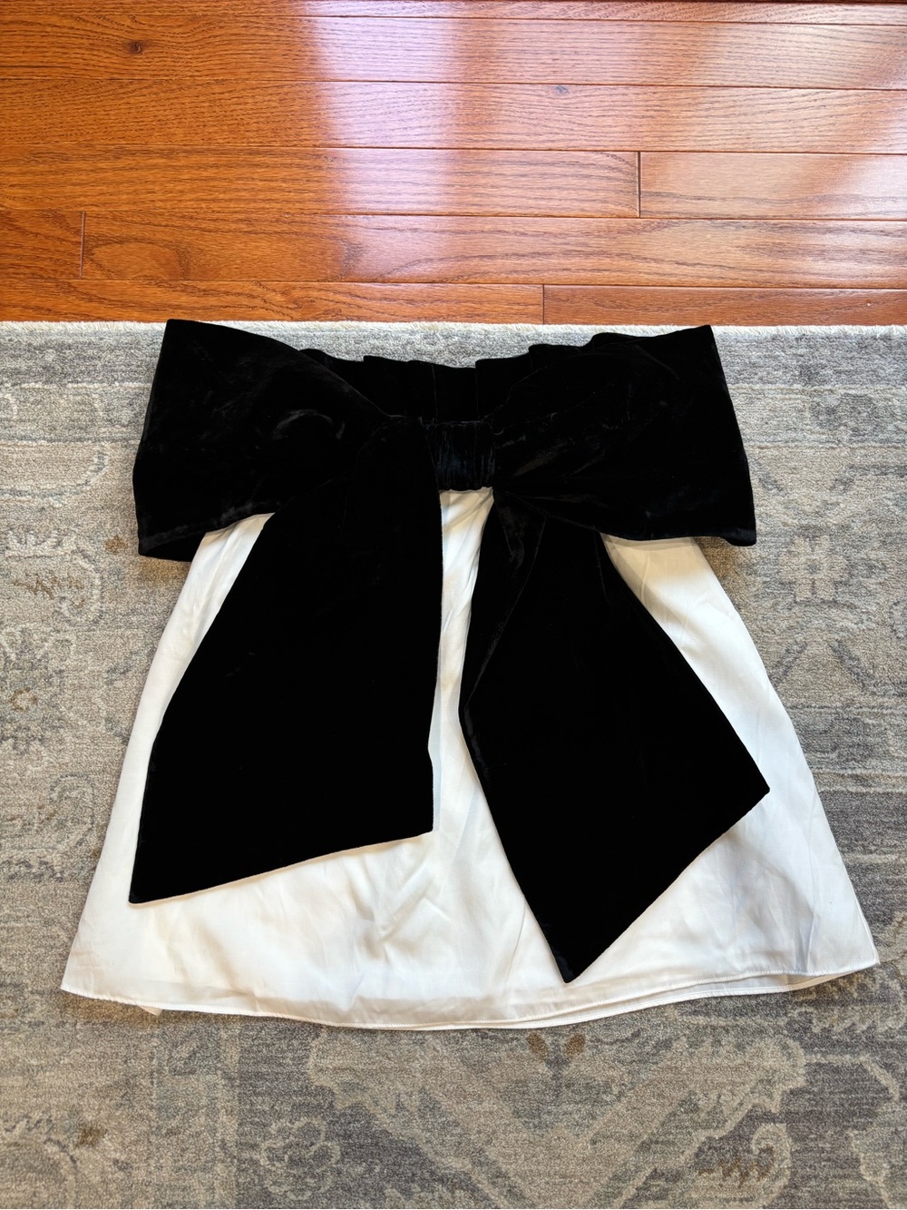 NWT Mare Mare x Anthropologie Colorblock Off-The-Shoulder Bow Top